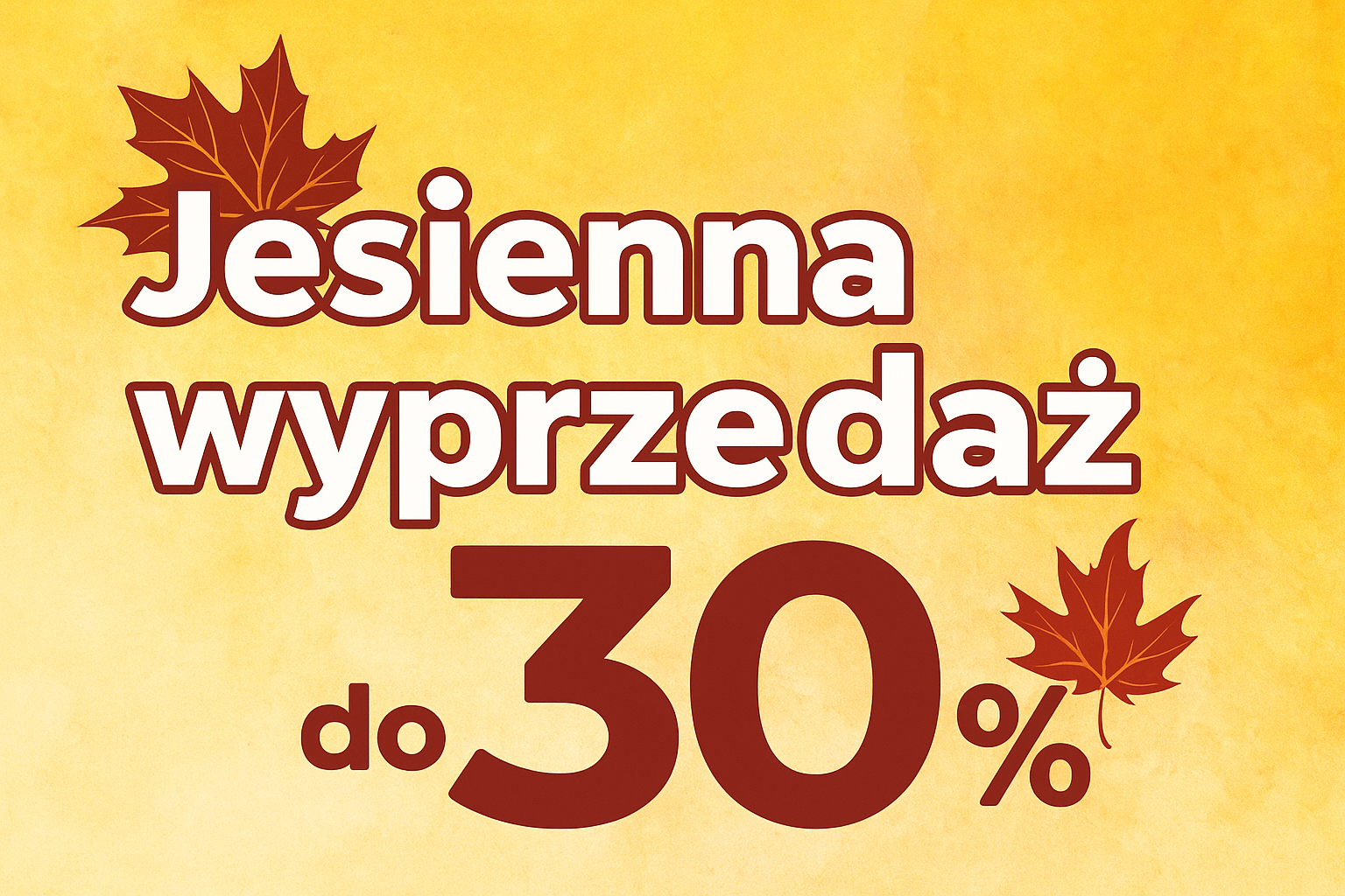 I-sklep wyprzedaż do - 30%