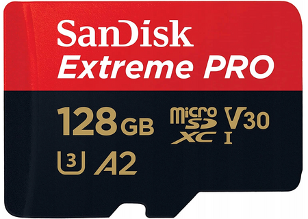 Karta SanDisk micro SD 64GB Extreme Pro 200MB/s 4K