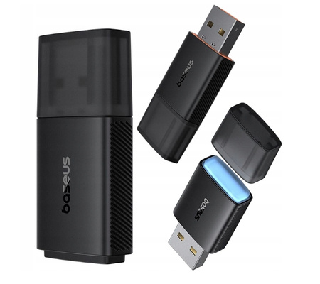 Baseus FastJoy Series WiFi Adapter 650Mbps Cluster Black