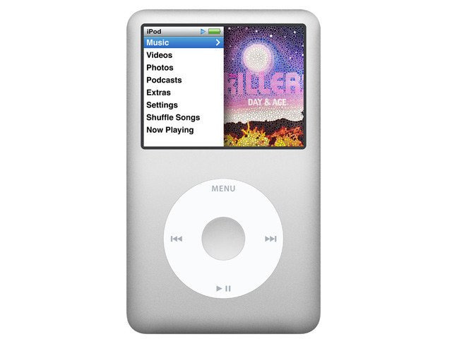 Apple iPod Classic 160GB MC293 srebrny - RTV  Audio  Odtwarzcze