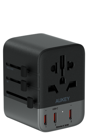 Ładowarka turystyczna AUKEY PA-TA07A GaN 35W USB