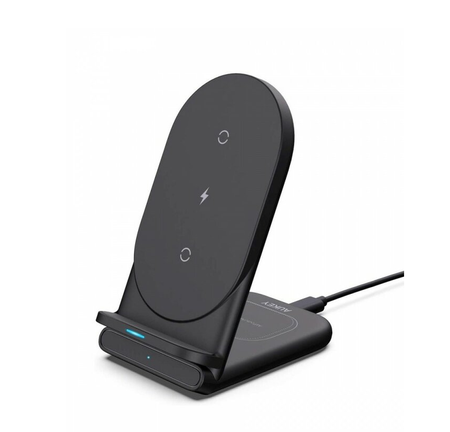 Stacja ładująca Aukey LC-A2 10W 2w1 USB-C QI