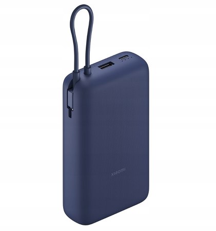 Powerbank z kablem Xiaomi 33W Power Bank 20000mAh Niebieski USB-C