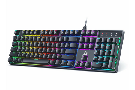 Mechaniczna Klawiatura do gier AUKEY KM-G16 RGB - Hiszpański Układ