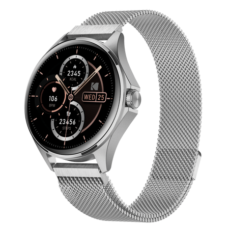 Smartwatch Kodak SW-7212 Srebrny GPS Pulsometr 5 dni Bateria