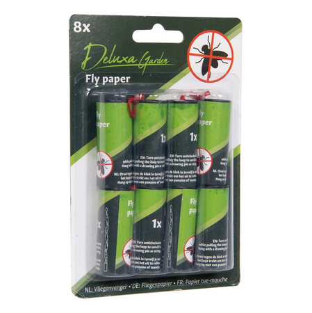LEP NA MUCHY OWADY PUŁAPKA NA MUSZKI KOMARY 8 SZT