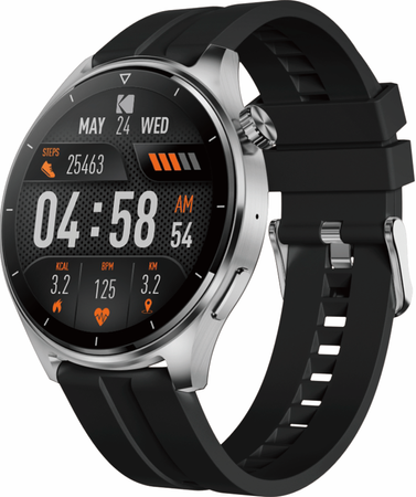 Kodak Smartwatch SW-7202 1,78″ HD IP68 GPS Tętno 150 tarcz